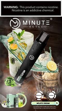 ROYCE MINUTES VAPE/PODS/DEVICE 03152775659