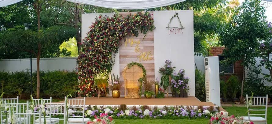 Wedding Full Setup|customised Bridal Stage|Trending Designs|Catering 0