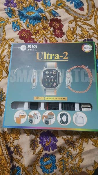 SMART WATCH WITH TEN STRAPS FOR SALE 6