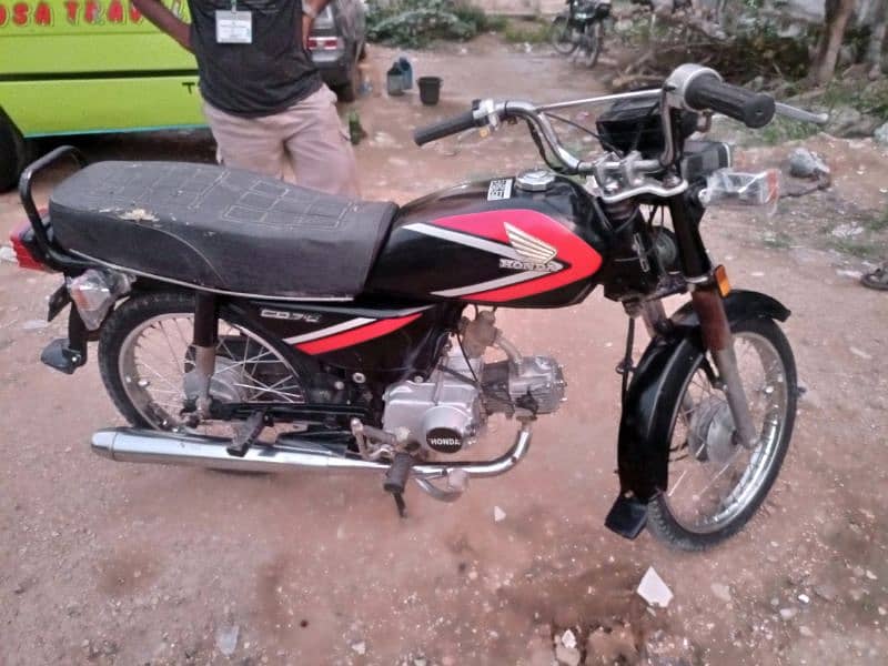 HONDA CD 70 1991 6