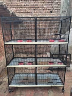 3 portion angle Cage For Sale | portion cage for sale