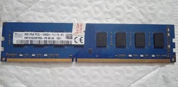 8gb ram ddr3, i5 2500 processor