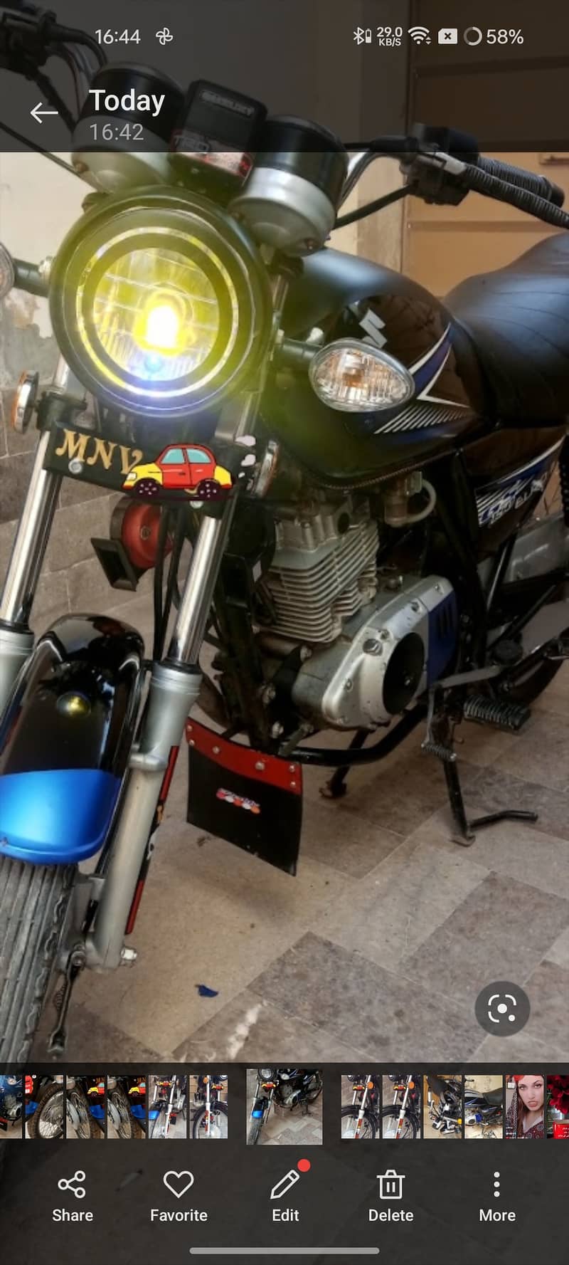 urgent sale Suzuki gt 150cc 2017 model 1