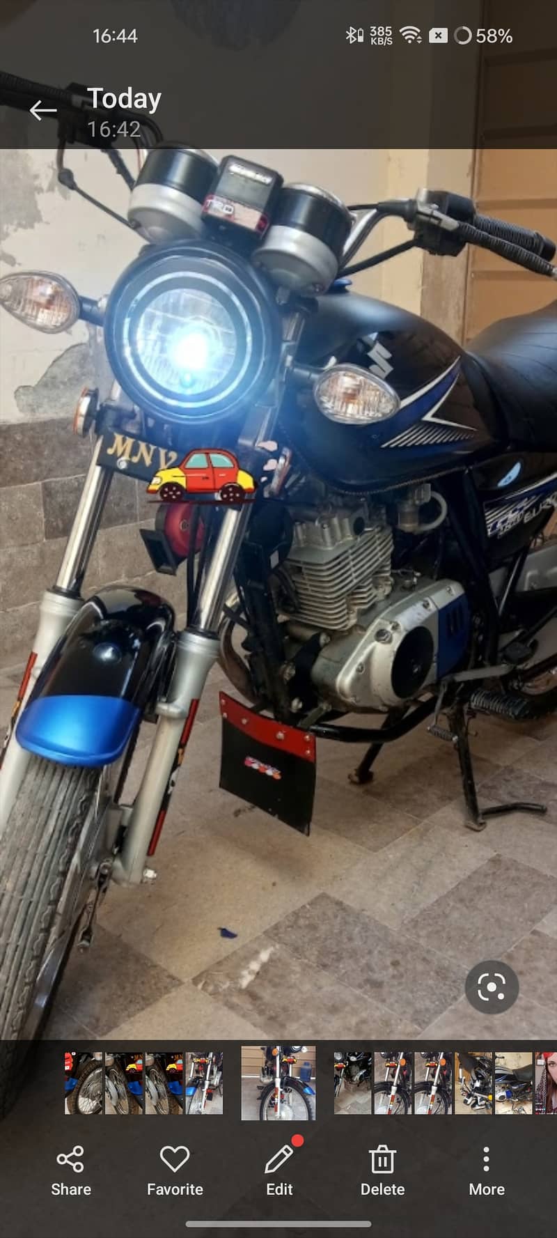 urgent sale Suzuki gt 150cc 2017 model 3