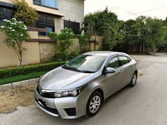 TOYOTA COROLLA GLI AUTO 1.3cc MODEL 2016 ORIGAINL SILVER COLR 57000 KM