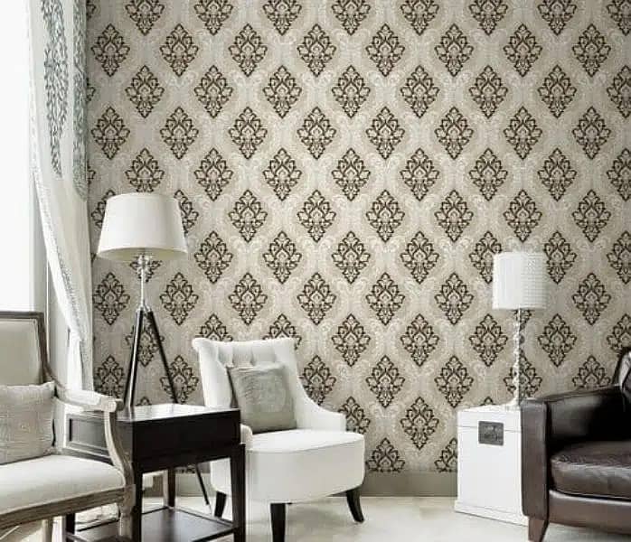 Pvc wallpaper Pvc Wall Panel Pvc Vinyl flooring & Wooden floor 11