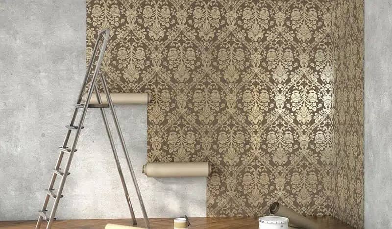 Pvc wallpaper Pvc Wall Panel Pvc Vinyl flooring & Wooden floor 12