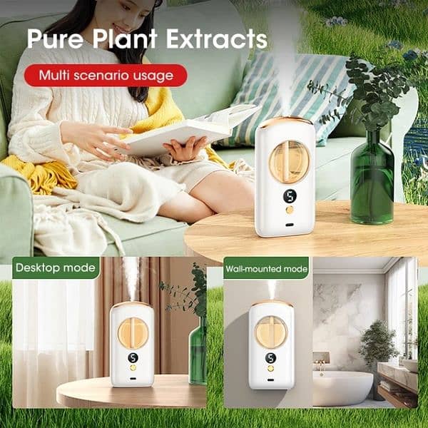 Rechargeable Aroma Diffuser for Room Air Freshener Essential Oil Home 15