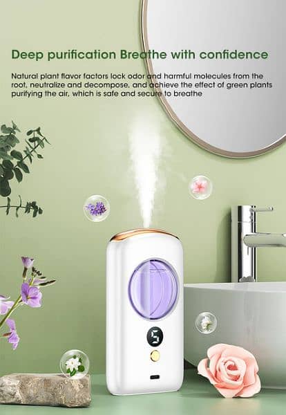 Rechargeable Aroma Diffuser for Room Air Freshener Essential Oil Home 18