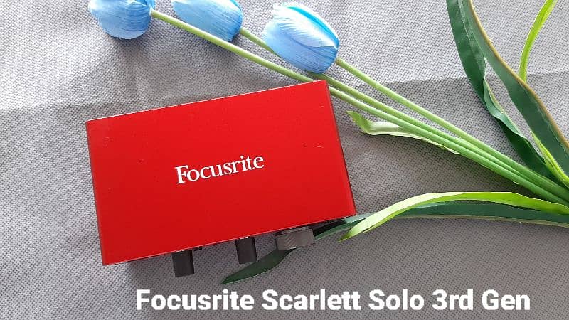 focusrite Scarlett solo 3rd gen 0