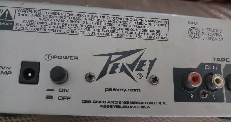 peavey PV 8 pree mixer 8 channel 2