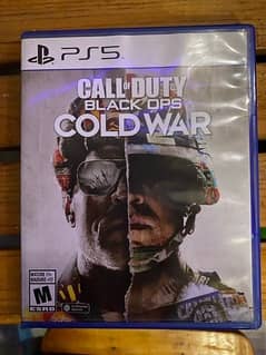 call of duty Cold War ps 5 edition 3-4 time used only in perfect