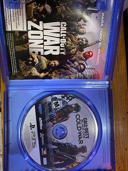 call of duty Cold War ps 5 edition 3-4 time used only in perfect 1