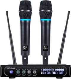 Kithouse S9 UHF Rechargeable Wireless Microphone System