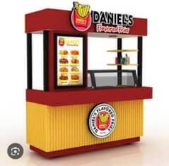 Fries stall complete setup on rent