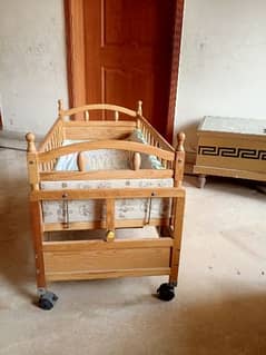 Baby cot for Urgent Sale Contact no. 03101494264