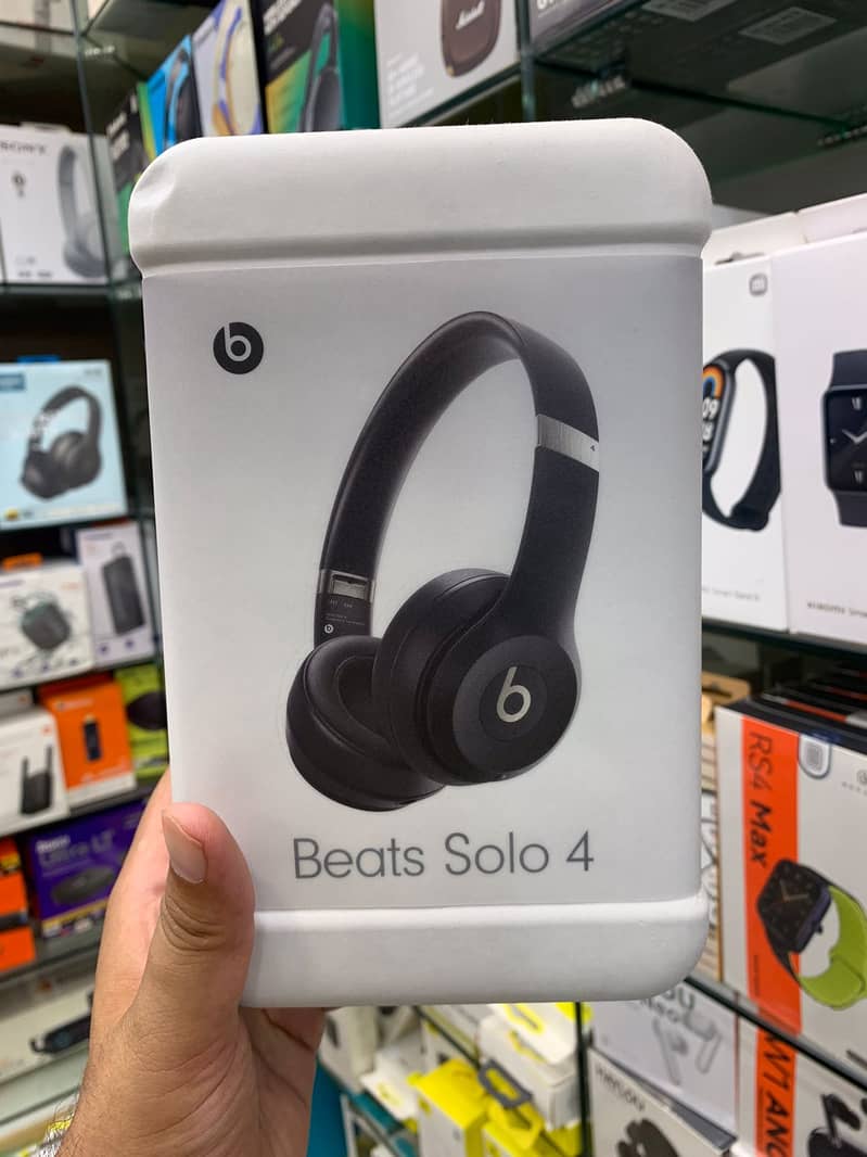 Beats Solo 4 - Bluetooth Wireless On-Ear Headphones for iOS & Android 1