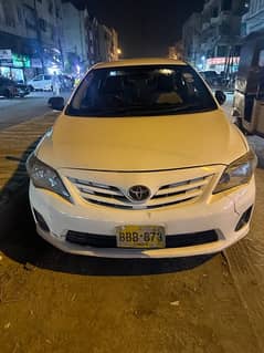 Toyota Corolla XLI 2014 White Color