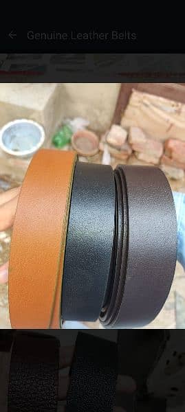 Men's Leather Belts / Finest Quality Belts / Genuine Leather Wallet 3