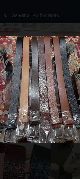 Men's Leather Belts / Finest Quality Belts / Genuine Leather Wallet 4