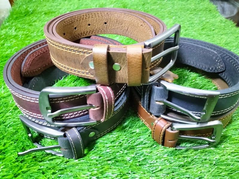 Men's Leather Belts / Finest Quality Belts / Genuine Leather Wallet 7