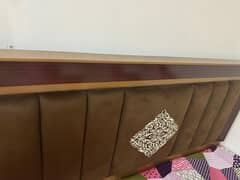 wooden bed 3 month used just  without mattress