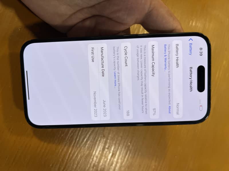 iPhone 15 128 Non sim well working 6