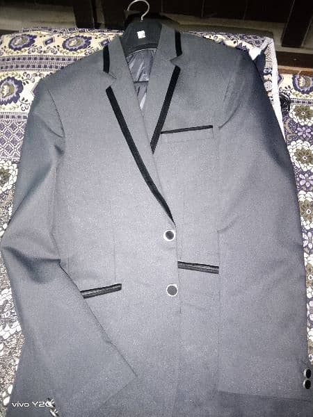 34 size slim fit grey coat 2