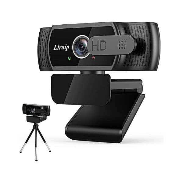 Liraip 1080P HD Webcam with Microphone Webcam 0