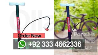 Portable Mini Foot Air Hand Pump for Bicycle, Bike, Car and Football