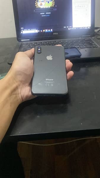 Iphone X 256 gb PTA APPROVED ( face id and back glass crack ) 5