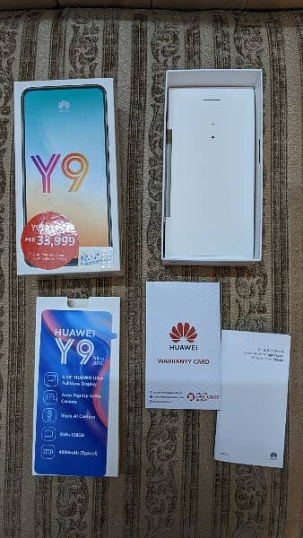 Huawei Y9 Prime 4/128 Dual sim PTA approved 1