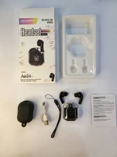 Air31 Transparent Earbuds with pouch and lanyard Available in 5 Colour