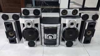 Sony HCD GN 900 Home theater Complete Set with extra speakers