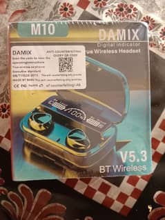 DAMIX M10 True Wireless Earbuds with Digital Display (New)