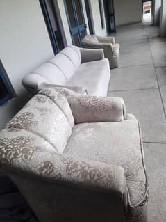 5 Seater Sofa Set (3 Seater + Two Single Seaters)