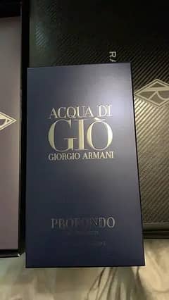 Aqua Di Gio Profondo and Absolu from USA perfume CK Dior BDC office