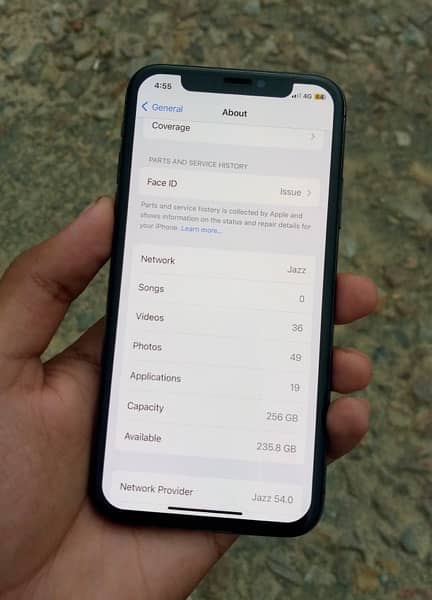 iPhone X PTA Approved 256gb 1