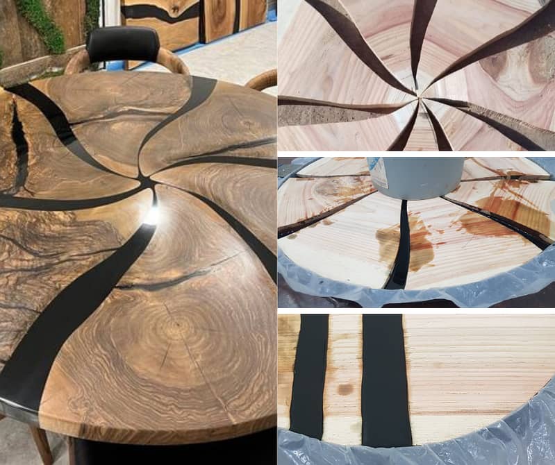 Epoxy Resin Eclipse Table 0