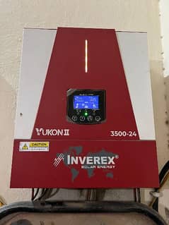 Inverex Yukon 3.5 KW Hybrid inverter with 15 months brand warranty