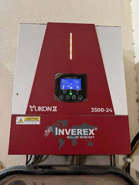 Inverex Yukon 3.5 KW Hybrid inverter with 15 months brand warranty 0