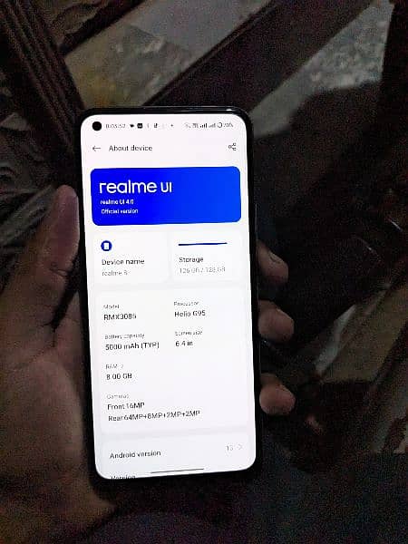 Realme 8 Full Box 10/9 2