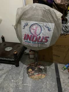 indus pedestal fan new