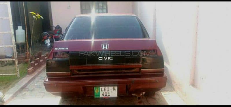 Honda Civic EXi 1987 6