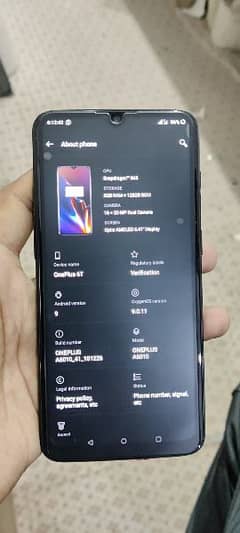 OnePlus 6T- 8/128