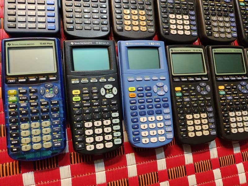 TEXAS INSTRUMENTS TI-83 PLUS GRAPHIC GRAPHING CALCULATORS IMPORTED USA 4