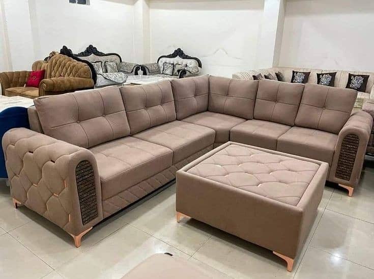 L shape sofa 7 seater sofa set center table beroom chairs bed sets 3