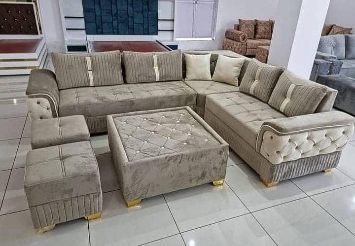 L shape sofa 7 seater sofa set center table beroom chairs bed sets 6