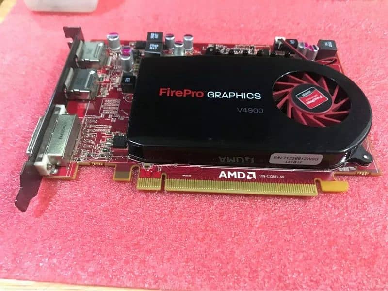 AMD Fire pro 3d v4900, 1GB, DDR5, 128bit 1