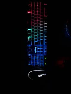 Banda RGB gaming mouse and keyboard